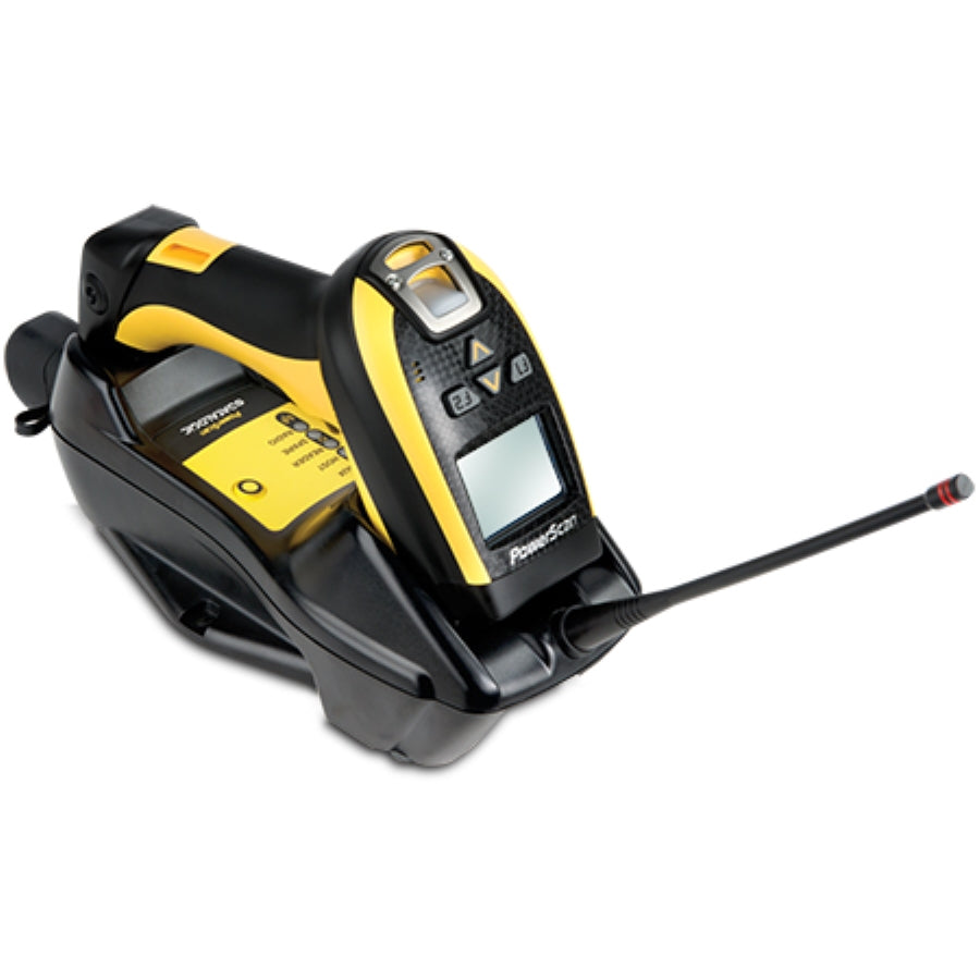 Datalogic PowerScan 9501 – Barcodeleser – Funk (433 MHz) – mit Display, Akku – Kit: Kabel
