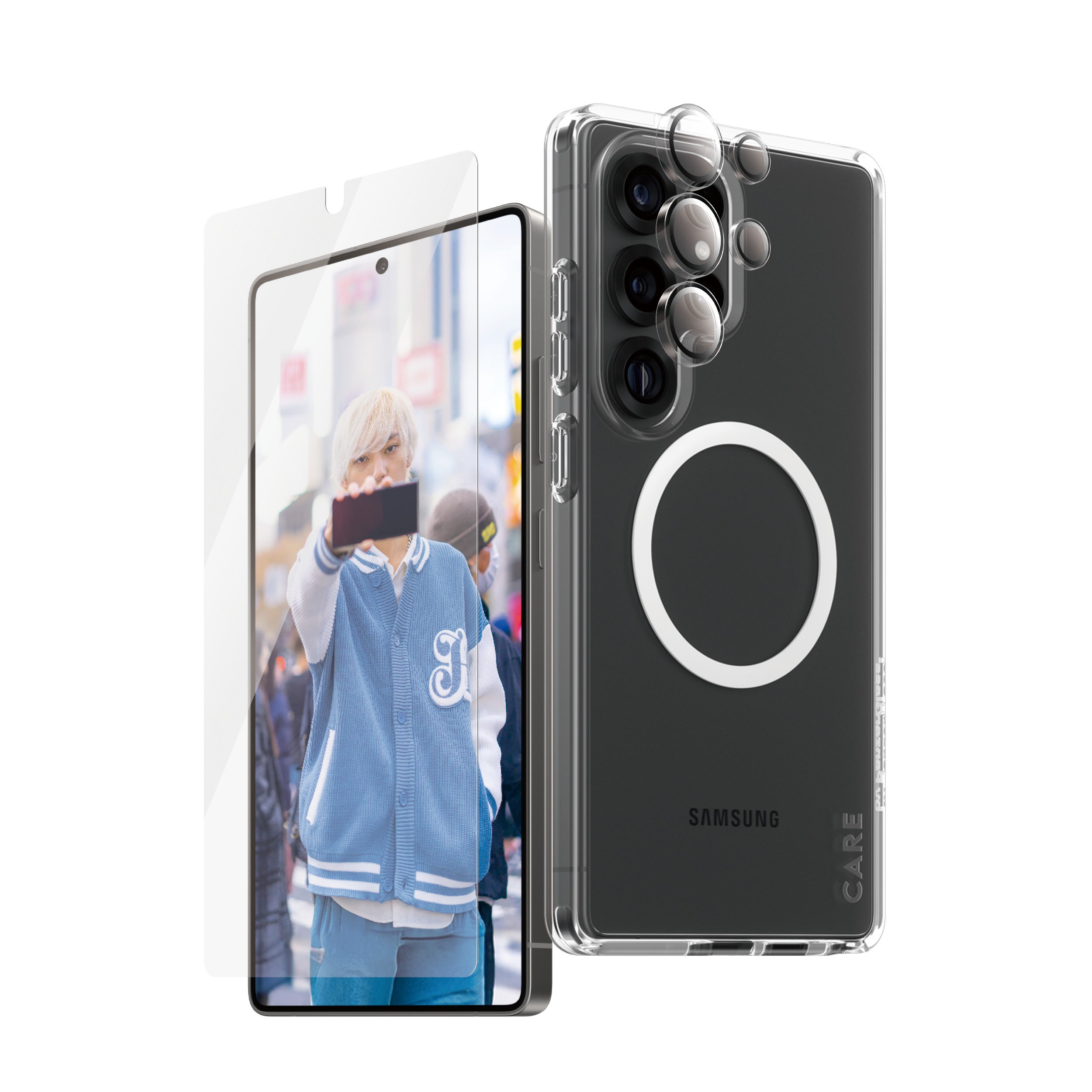 PanzerGlass Displayschutz (Panzerglas), Ultra-Weit Passend – für Galaxy S25 Ultra – mit Applikator