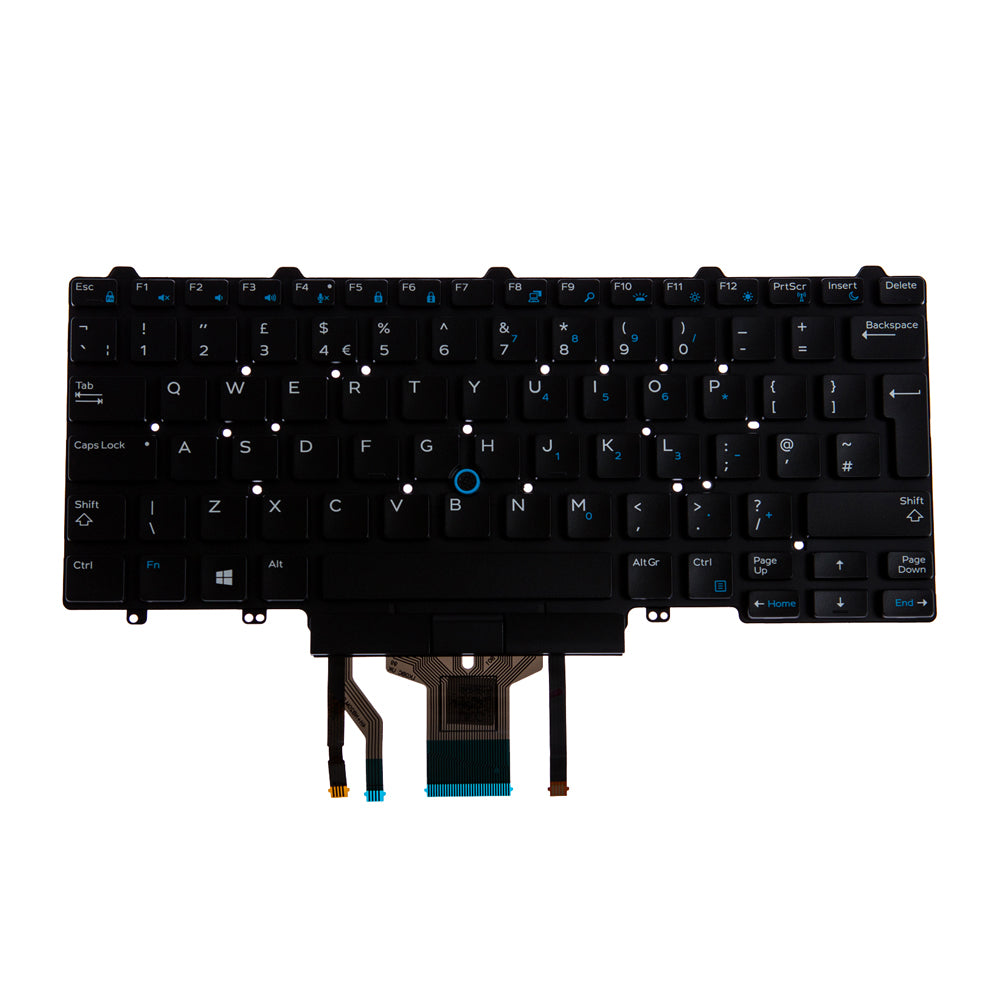 Origin Storage Notebook-Ersatztastatur – beleuchtet – QWERTY (UK-INT) – für Dell Latitude 5400/5401