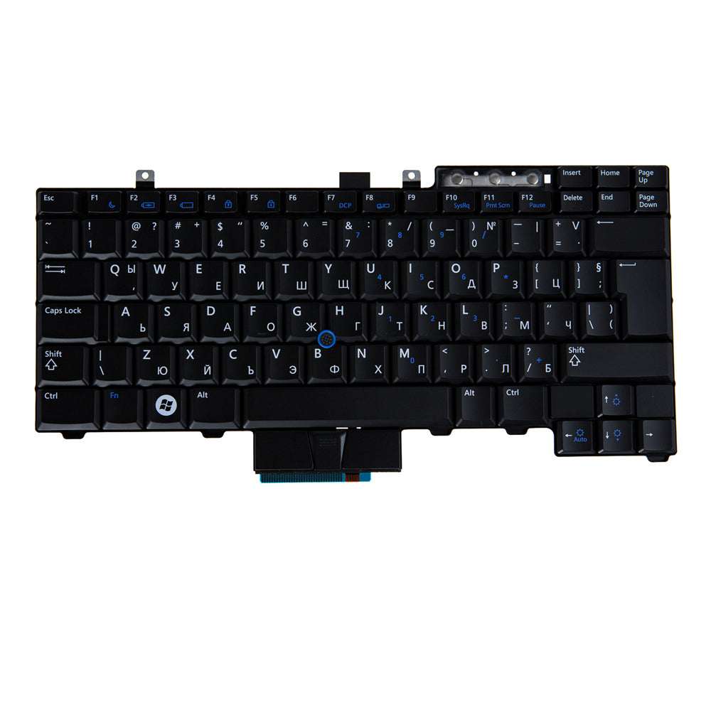 Origin Storage Tastatur für Dell Latitude 5500/PWS 3541 – Bulgarisch, Hintergrundbeleuchtet – Schwarz