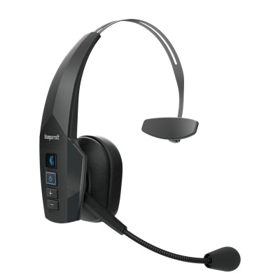BlueParrott B350-XT Office-Headset – On-Ear, Mono, Kabel + BT, Schwarz, BT 5.0