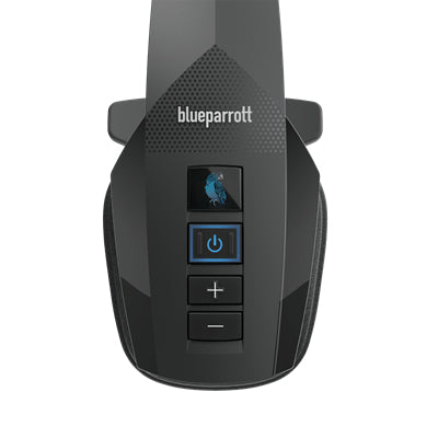 BlueParrott B350-XT Office-Headset – On-Ear, Mono, Kabel + BT, Schwarz, BT 5.0