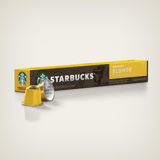 Starbucks Blonde Espresso Roast – Kapseln für Nespresso – Espresso, hell, 120 Kapseln
