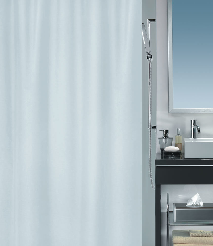 Spirella Duschvorhang PRIMO-BIOACTIVE – 180×180 cm, Polyester, Weiss