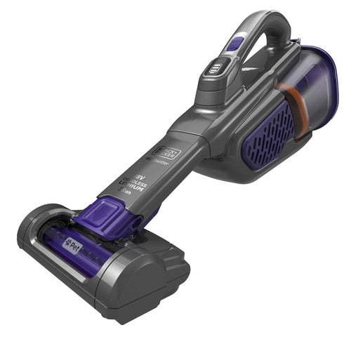 Black & Decker Black+Decker BHHV520BFP – Akku-Handstaubsauger – Trocken, beutellos, 18 V, 35 AW – Schwarz/Violett