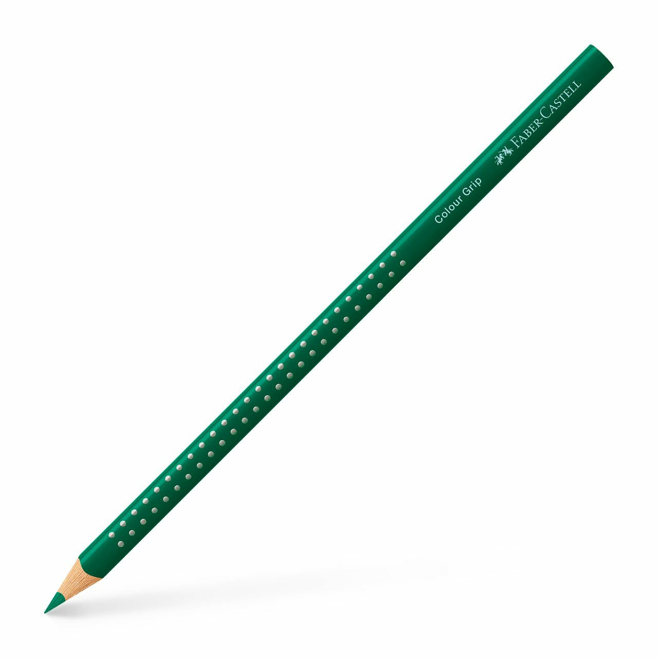 Faber-Castell Aquarellfarbstift Colour Grip 2001 – Phthalogrün, Dreikantig, Ø 3 mm, FSC