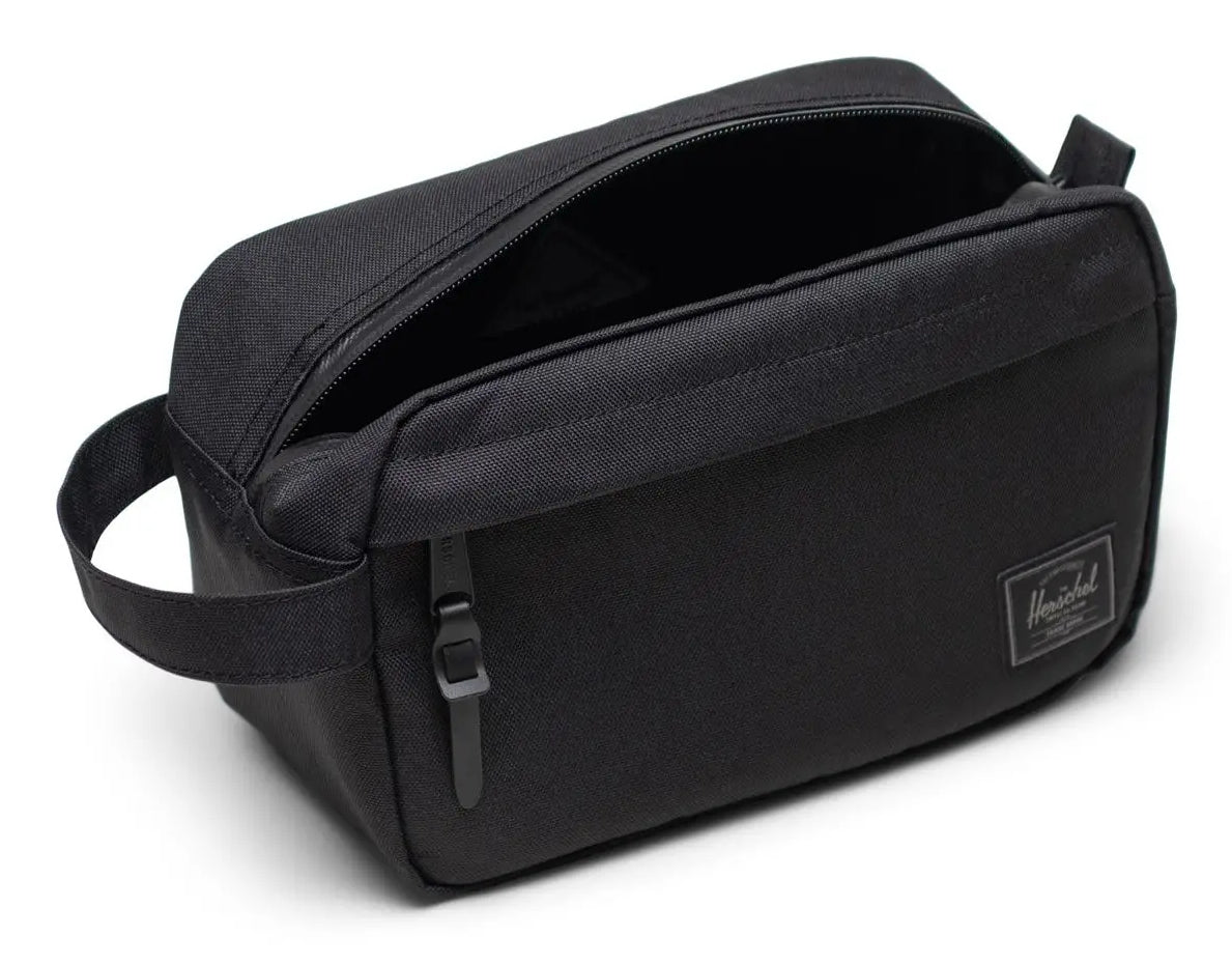 Herschel Kulturbeutel Chapter Travel Kit – wasserfest – 5 l – schwarz – Polyester