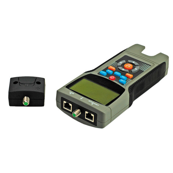 VALUE Netzwerk-Kabeltester – COAX/CAT5/CAT6, TDR, LCD-Anzeige