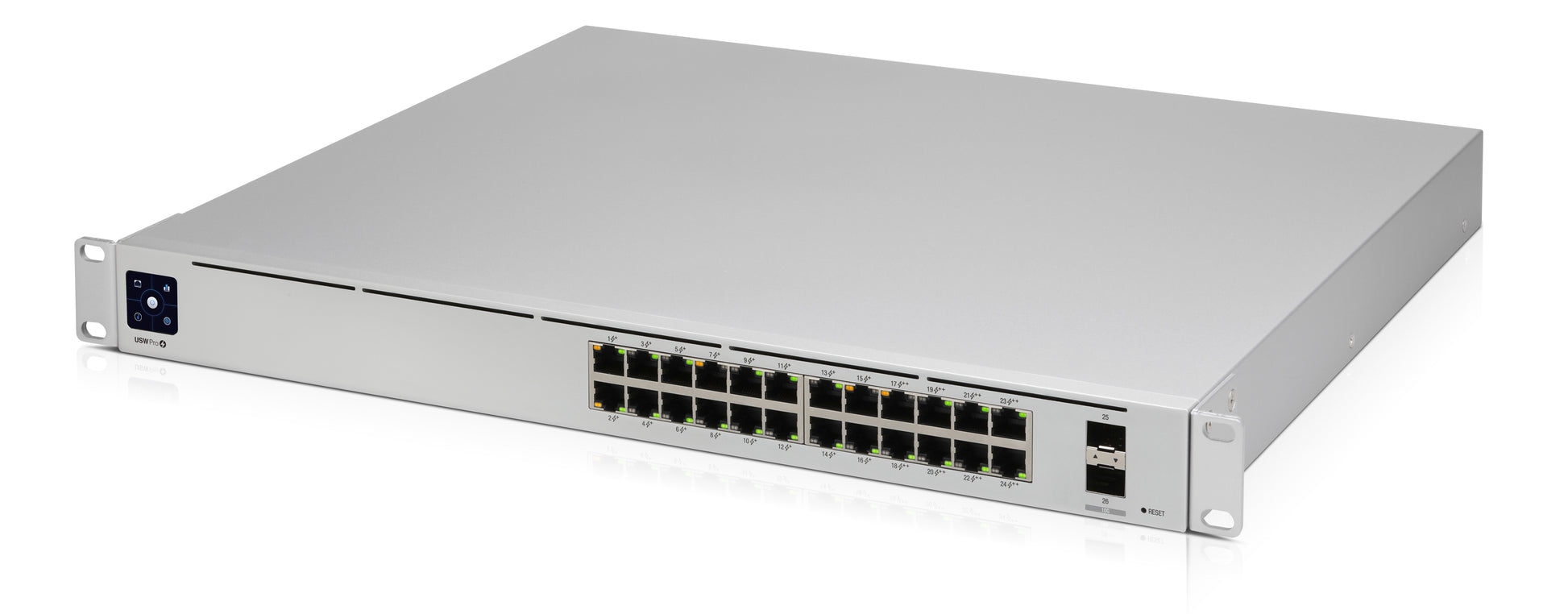 Ubiquiti UniFi USW-Pro-24-POE Gen 2 – Verwalteter L2/L3 Switch – 24× 1G, 2× SFP+, PoE+/PoE++, PoE-Budget 400 W