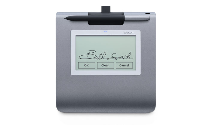 Wacom Signature Set STU-430 – Aktiver Eingabestift – Grau