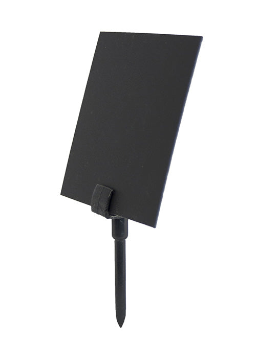 Securit Kartenhalter TAG-HLD-BL – schwarz – Kunststoff – Ø 250 mm – 20 Stk.