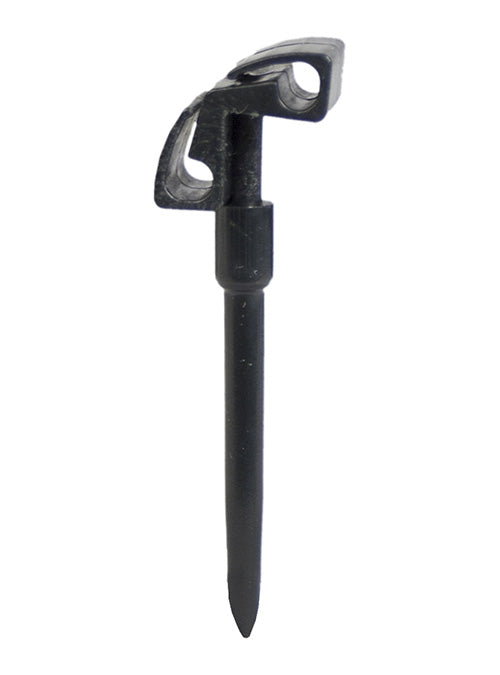 Securit Kartenhalter TAG-HLD-BL – schwarz – Kunststoff – Ø 250 mm – 20 Stk.