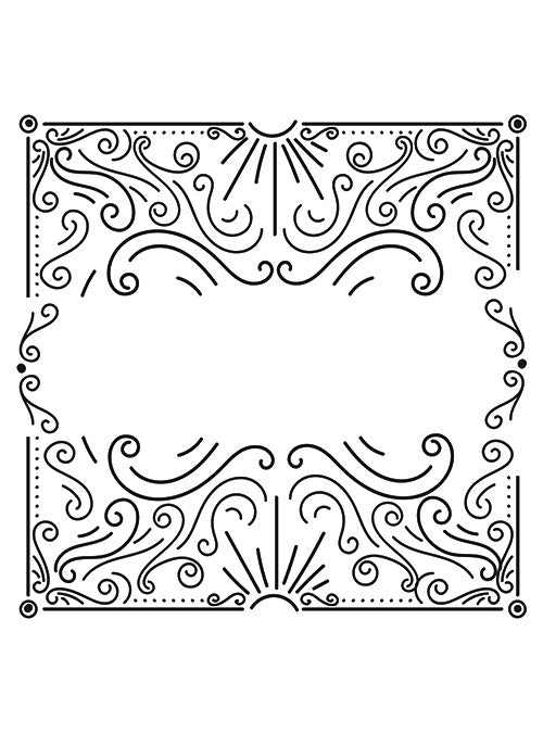 Securit Fensterschablone, A2, 3er-Set, Windoodle