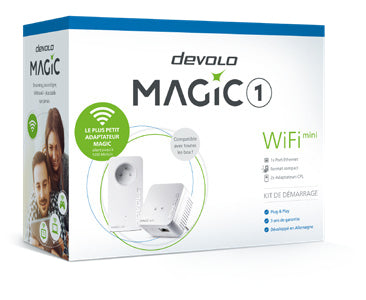 Devolo Magic 1 WiFi mini – Access Point – Wi‑Fi 4 (2,4 GHz), 1,2 Gbit/s