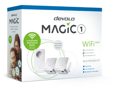 Devolo Magic 1 WiFi mini – Access Point – Wi‑Fi 4 (2,4 GHz), 1,2 Gbit/s