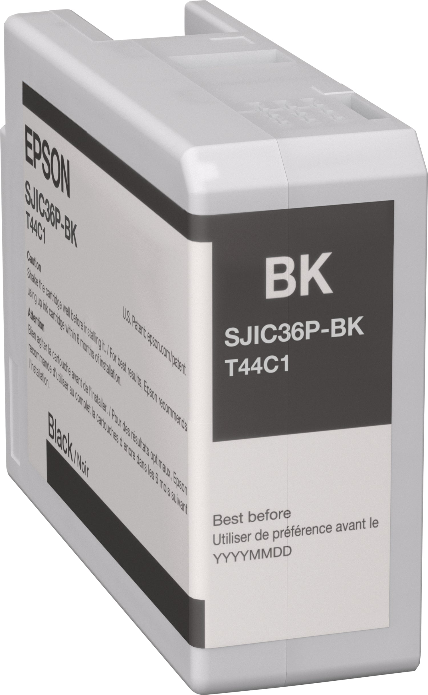 Epson Tintenpatrone SJIC36PK, Schwarz – für Inkjetdrucker und Multifunktionsgeräte