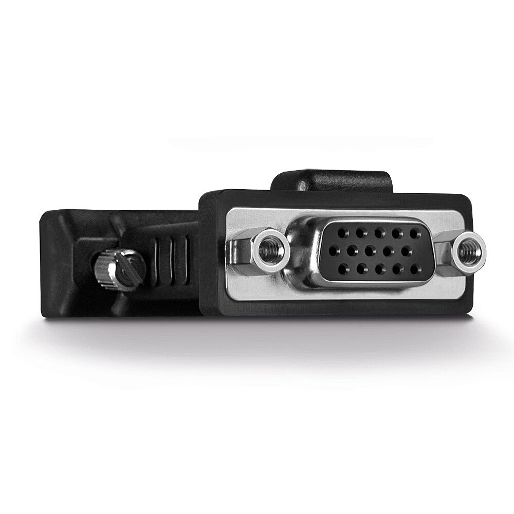 Lindy 32121 Adapter HDMI zu VGA – 4K (3840 × 2160), 1× HDMI, 1× VGA (D-Sub), Schwarz