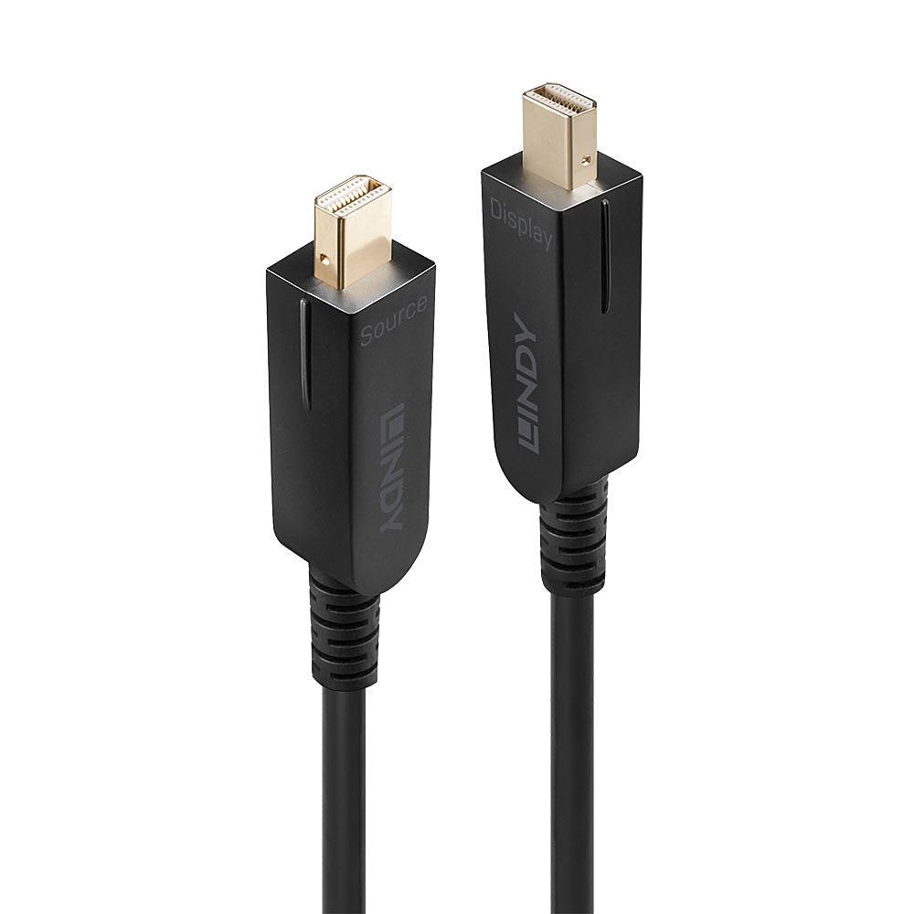 Lindy DisplayPort 1.2 Glasfaser-Hybridkabel – 20 m