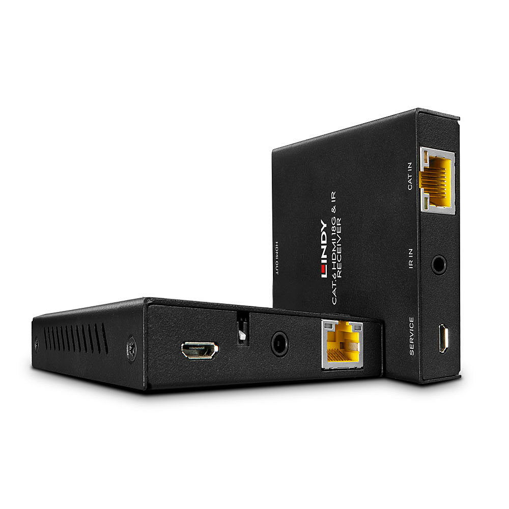 Lindy HDBaseT Extender, HDMI, PoC, 4K60, bis 50 m