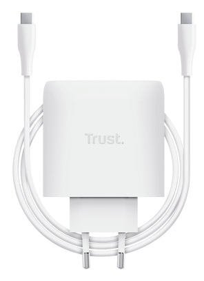 Trust Maxo Ladegerät – 65 W, 1× USB-C, GaN