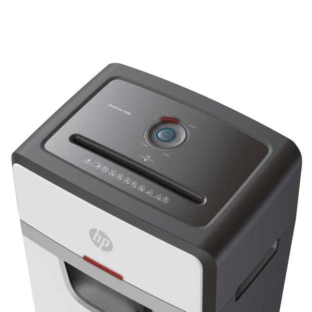 HP OneShred 16MC – Aktenvernichter, DIN P-5, Mikroschnitt 2 × 15 mm, 16 Blatt, 30 l