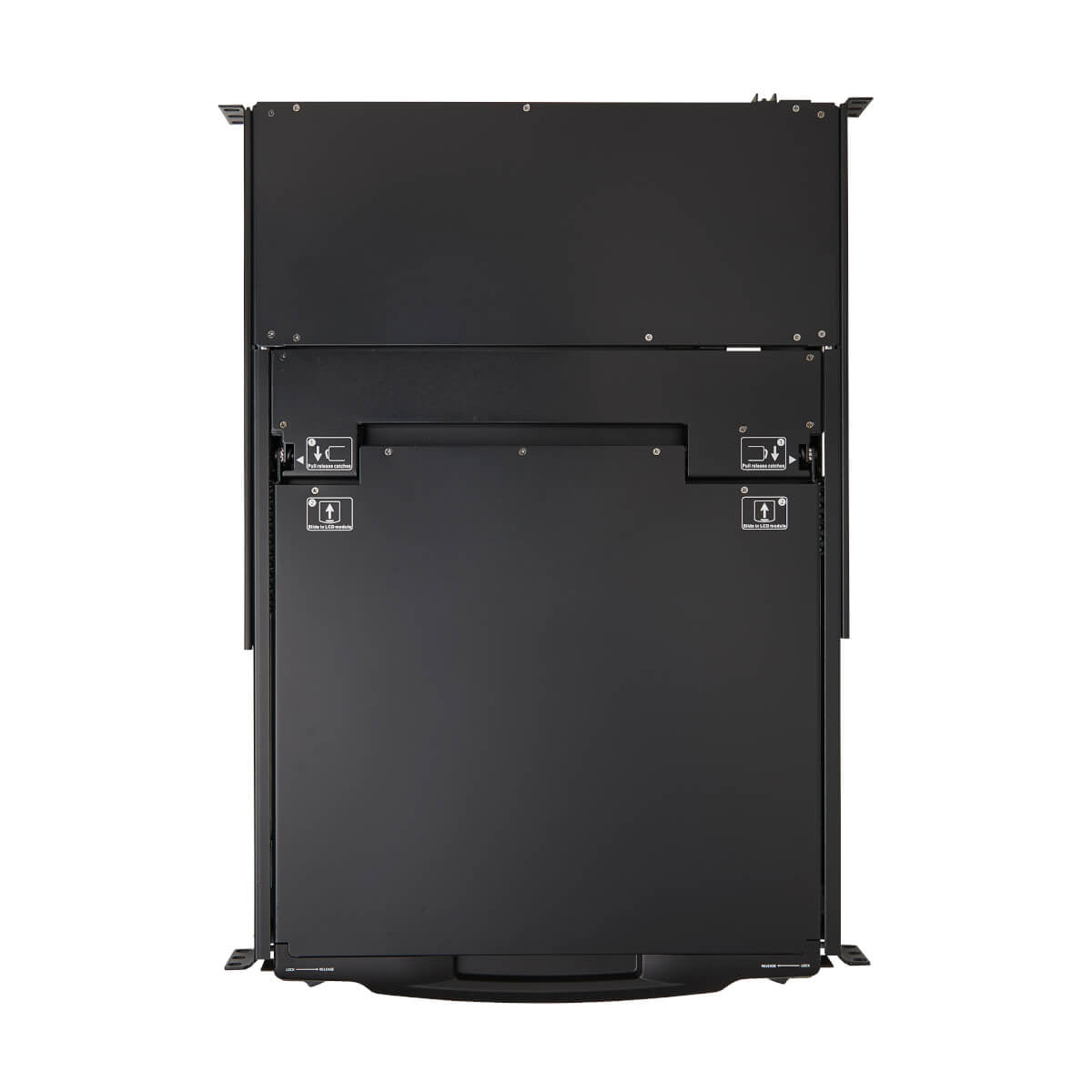 Tripp Lite B030-DP08-17DIP – 17" Rack-LCD-Konsole DP 8-Port KVM – 1920 × 1080, USB 2.0-Hub – 1U