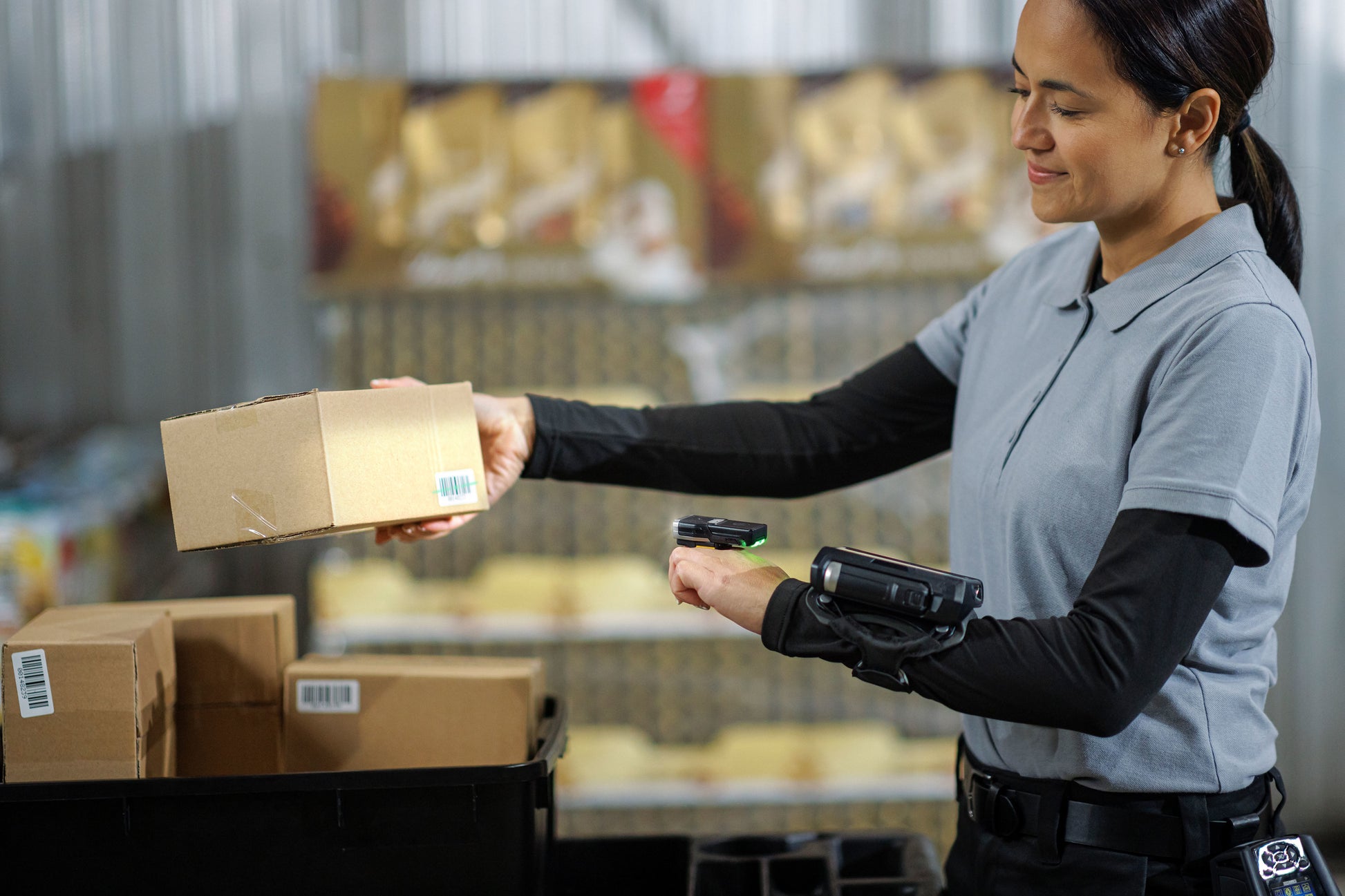 Zebra RS6100 – Barcodeleser – mit Akku