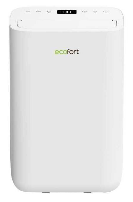 Ecofort Luftentfeuchter ecoQ – 13 L/24 h, bis 30m², Tank 2,3 l, Hygrostat, WLAN, App-Steuerung, 39 dB