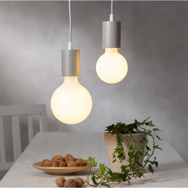 Star Trading Leuchtmittel E27 Globus (G95) – 800 lm, 7,5 W, Warmweiss 2700 K – IP44 – 5 Stk. – Glas – 375-86