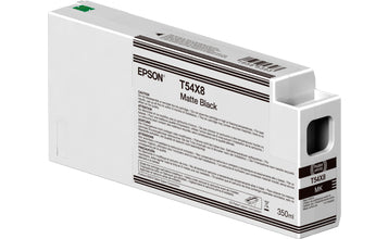 Epson Tintenpatrone T54X80N, Schwarz, 350 ml, Original – für SureColor SC-P6000, SC-P7000, SC-P9000 und andere