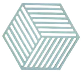 Zone Denmark Topfuntersetzer 14 × 16 × 0,9 cm, Silikon, Grau