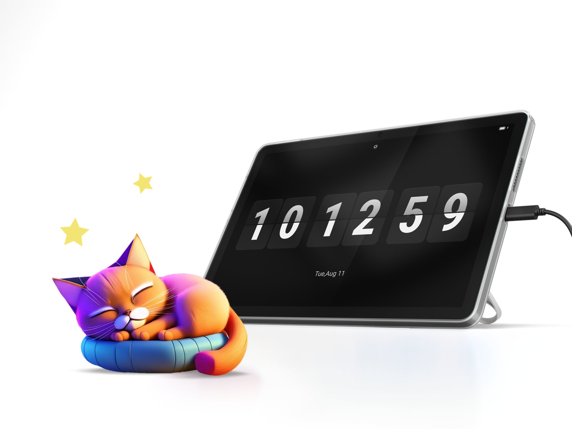 Lenovo Tab – 10,1", 64 GB, 4 GB RAM, WLAN + 4G, Android 14, Grau