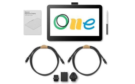 Wacom Stiftdisplay ONE 12, Stift
