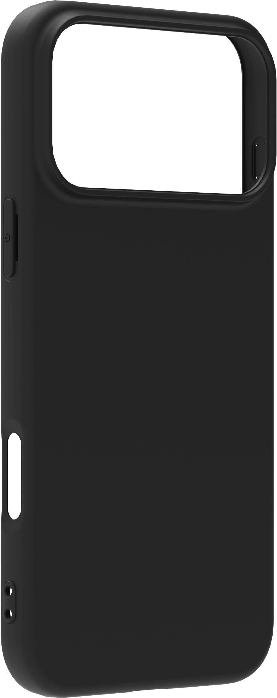 eSTUFF INFINITE VIENNA Backcover – für Apple iPhone 17 Pro Max, MagSafe, TPU, Schwarz, bis 1,2 m sturzsicher