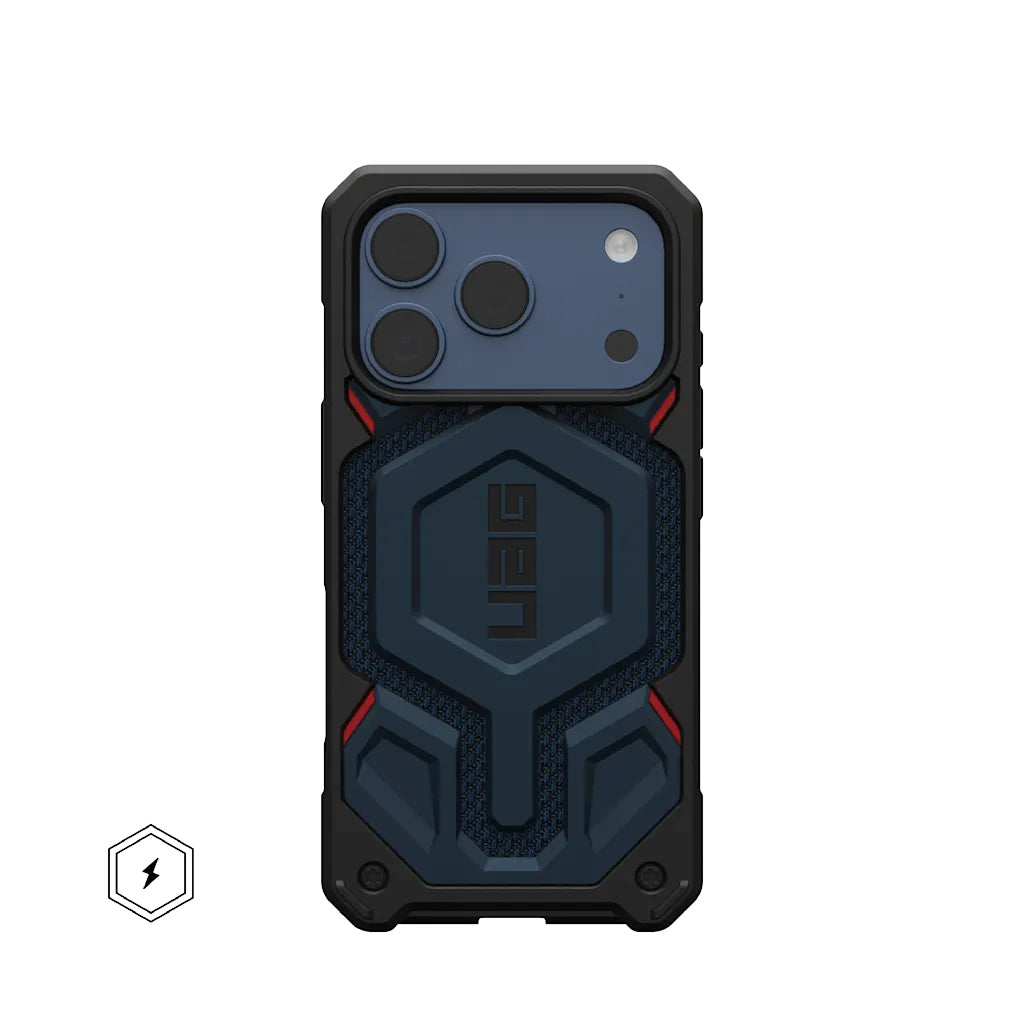 Urban Armor Gear UAG – Monarch Pro Backcover – für Apple iPhone 17 Pro – Kevlar Mallard – PC