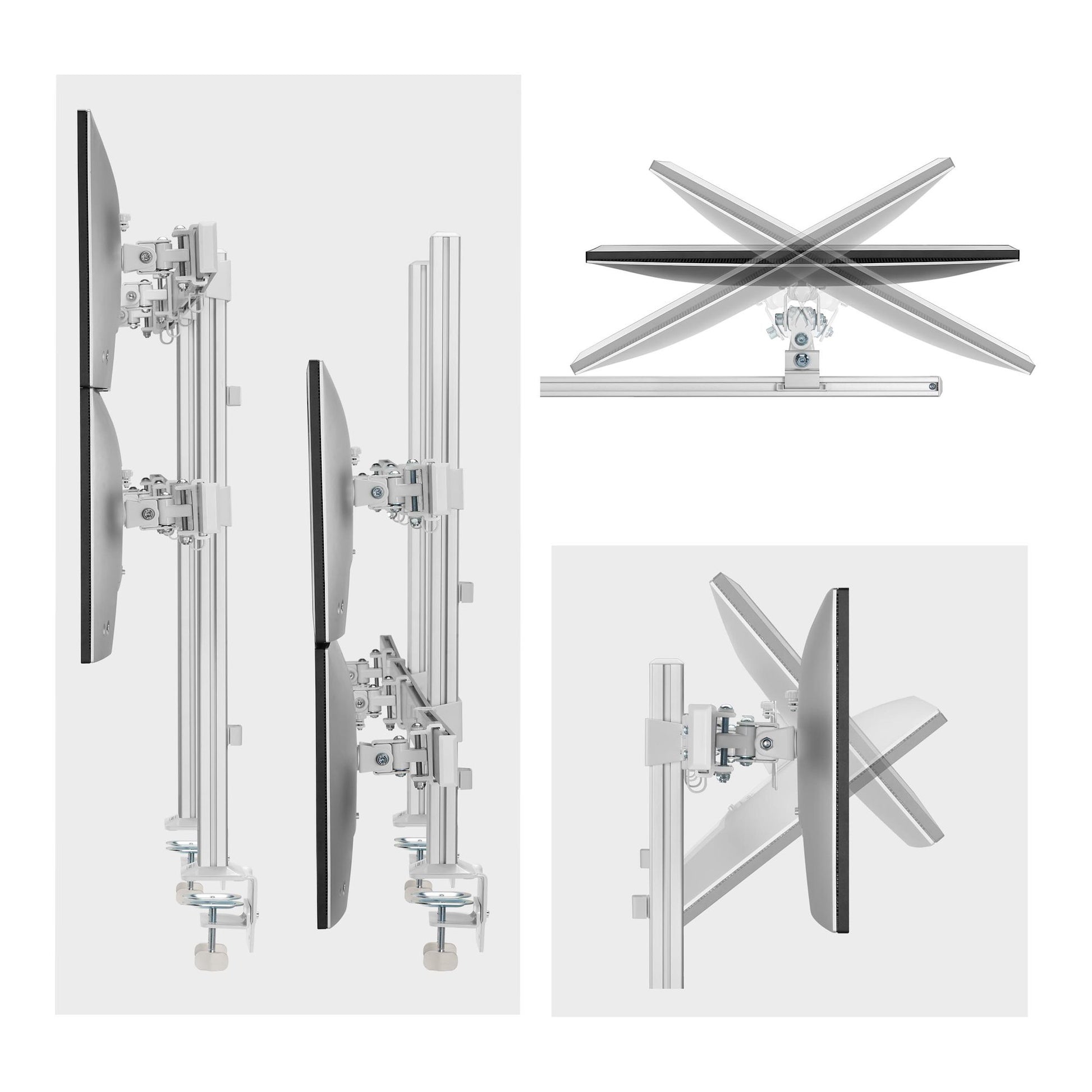 StarTech.com 6-MONITOR-ARM-A – Monitorarm Tischhalterung – 17–32" – VESA 75×75/100×100 mm