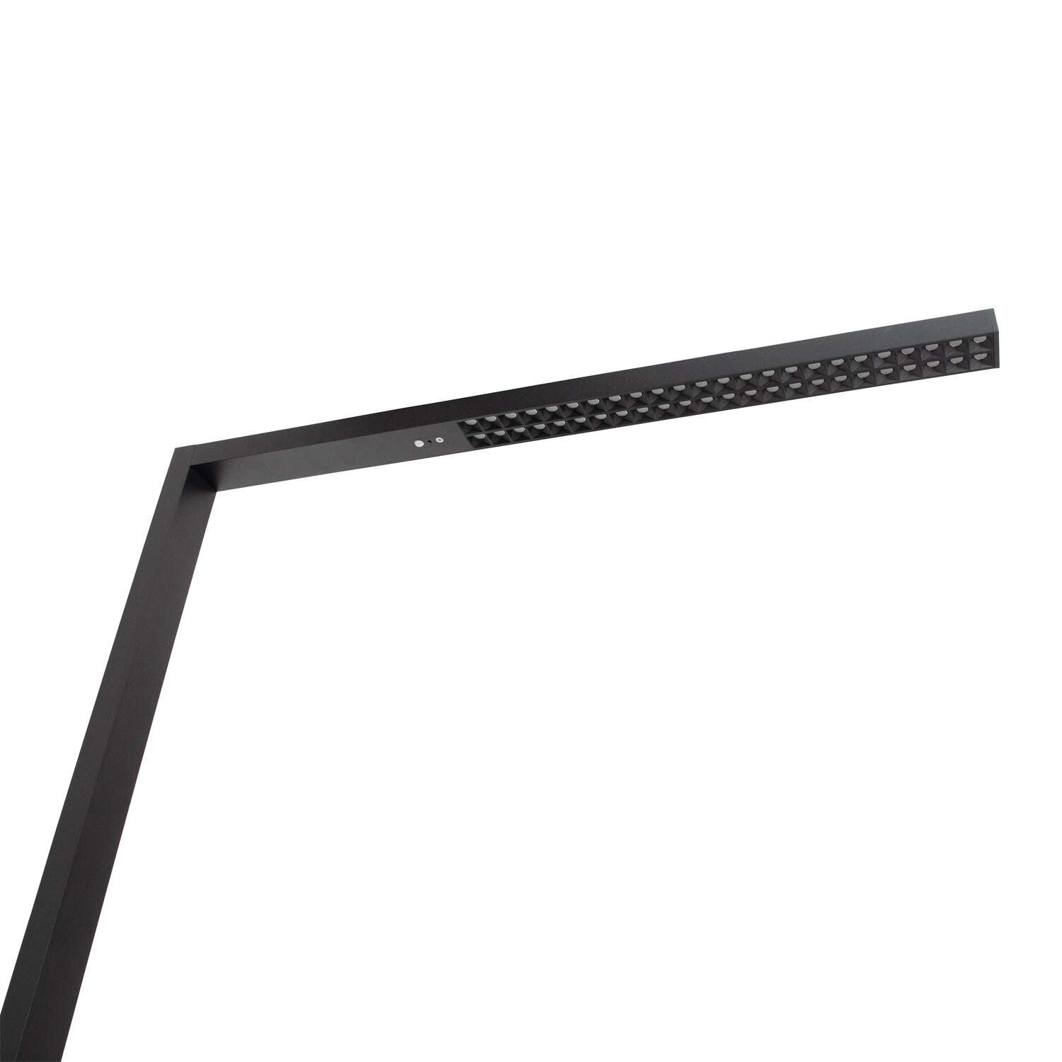 MAULsirius Sensor Tischleuchte mit Klemmfuss – 3000 K warmweiss, 7087 lm, schwarz
