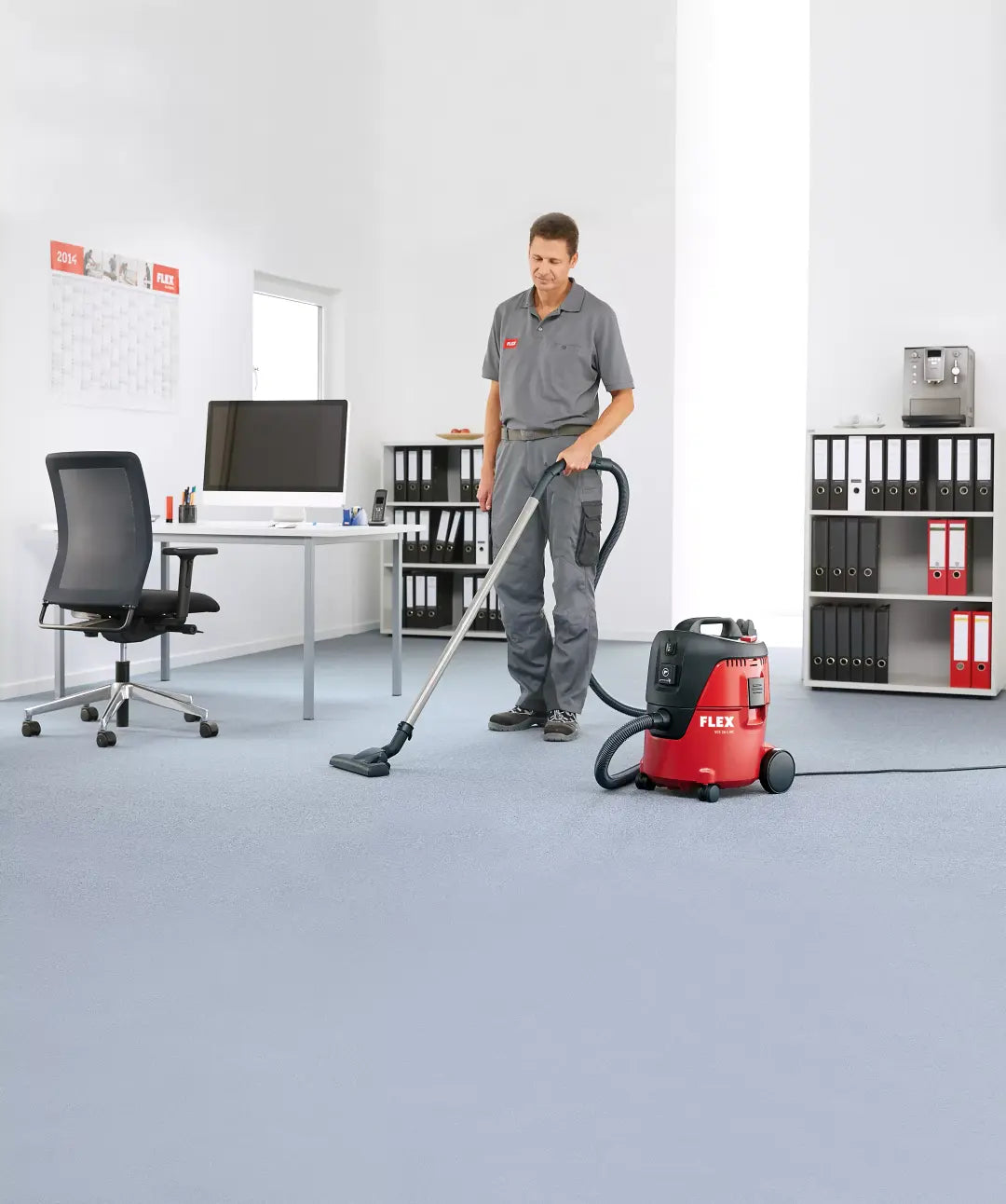 Flex Sauger VC 21 L MC – 1250 W, 20 l, Netzbetrieb, Schlauch 3,5 m