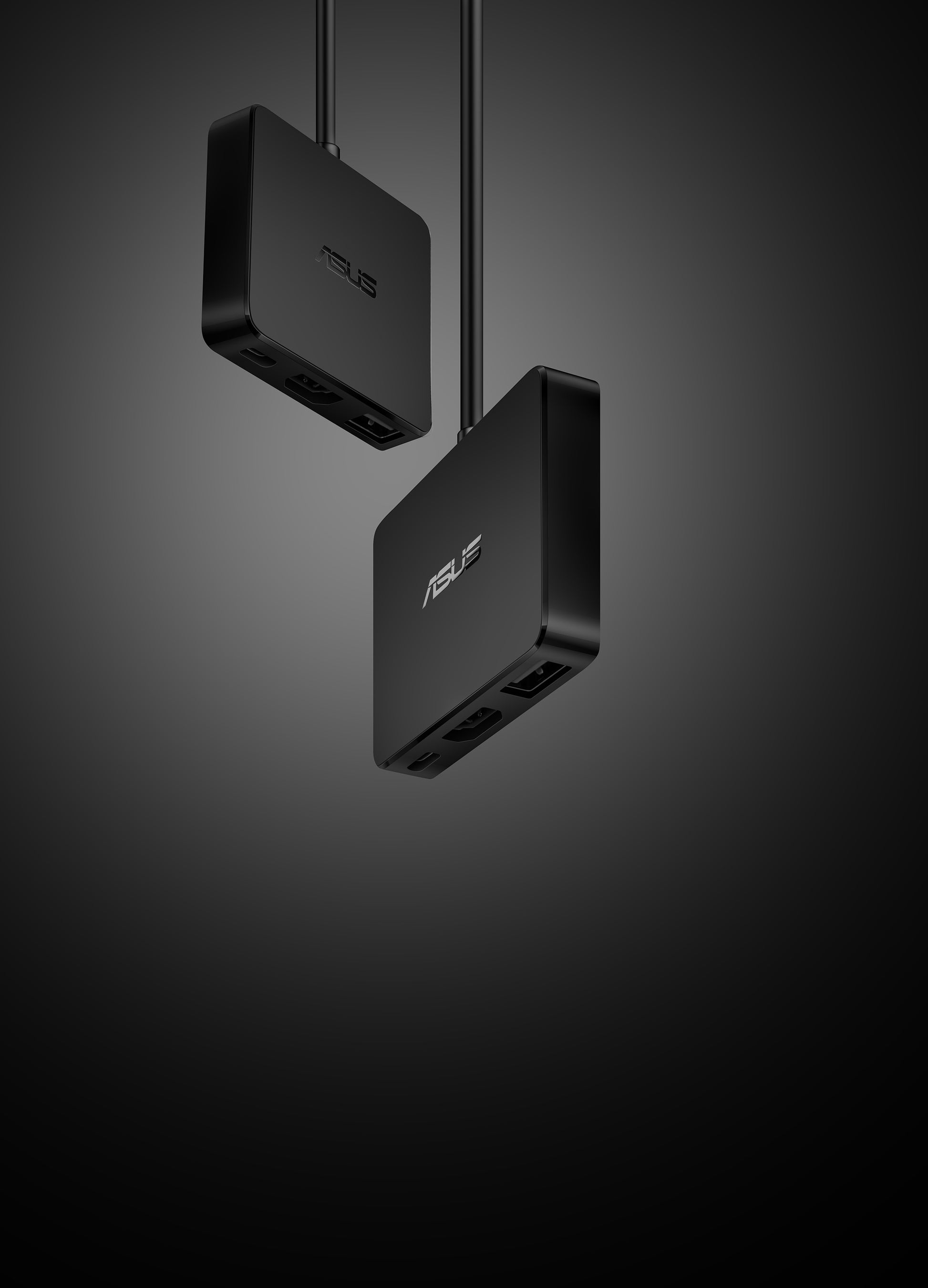 ASUS DC100 Multiport-Adapter – USB-C, 1× HDMI, 1× USB-A, 1× USB-C, 100 W PD, für Windows 10/11