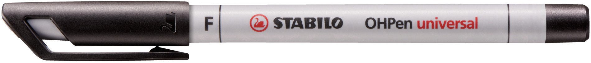 STABILO Non-Permanent-Marker OHPen – fein 0,7 mm – schwarz – trocken abwischbar