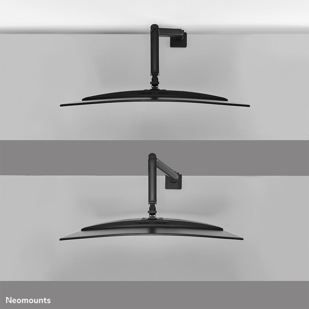 Neomounts DS70PLUS 450BL1 – Monitorarm, bis 49", Neigen/Schwenken, Drehen, Schwarz