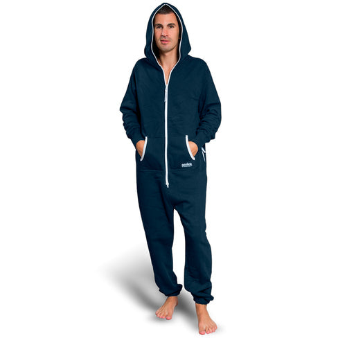 Switcher Jumpsuit – XS, 1 Stück – Dunkelblau, Baumwolle/Polyester