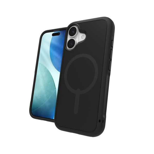 ZAGG Sedona Snap Backcover – für Apple iPhone 17, MagSafe, Graphen, Schwarz, bis 4 m Sturzsicher