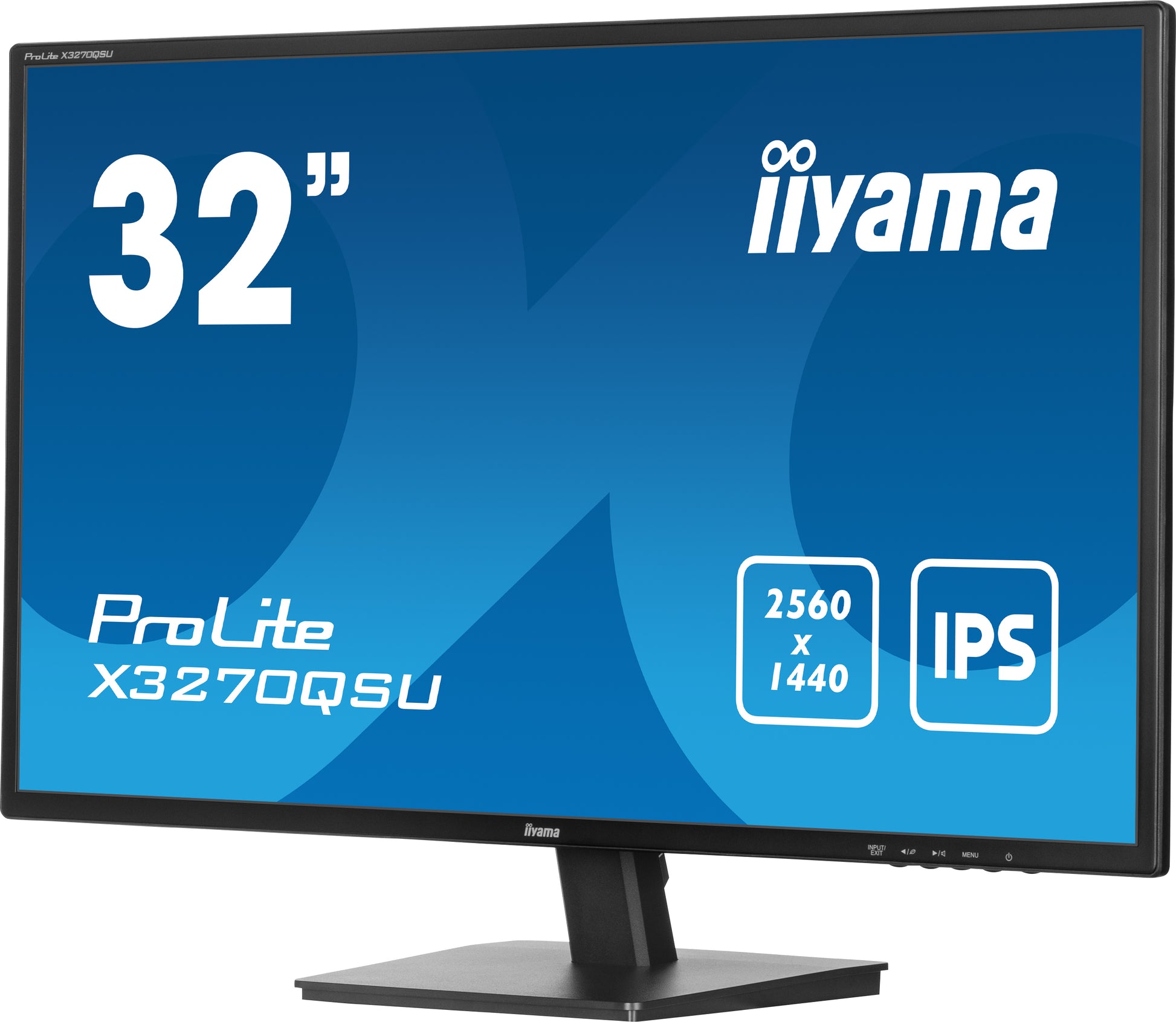 iiyama X3270QSU-B1 – Monitor, 32", 2560 × 1440 (WQHD), IPS