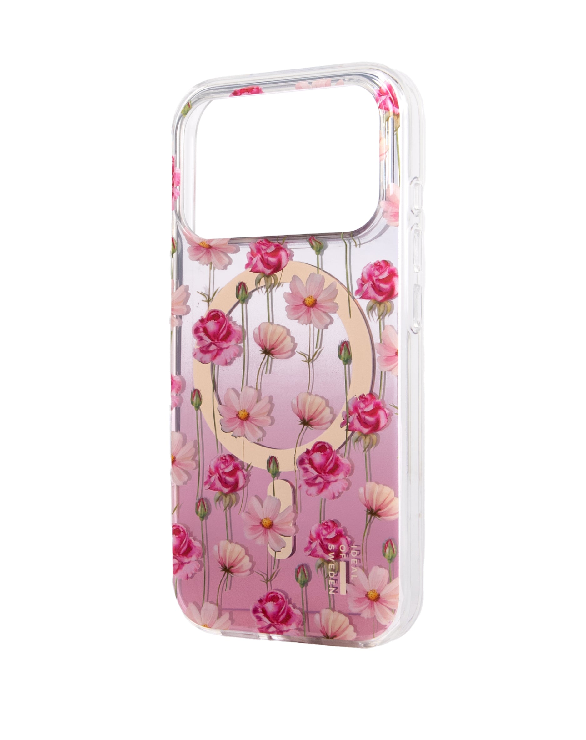 iDeal of Sweden Mirror Case – Backcover – für Apple iPhone 16, MagSafe, TPU, Rose Blush Floral