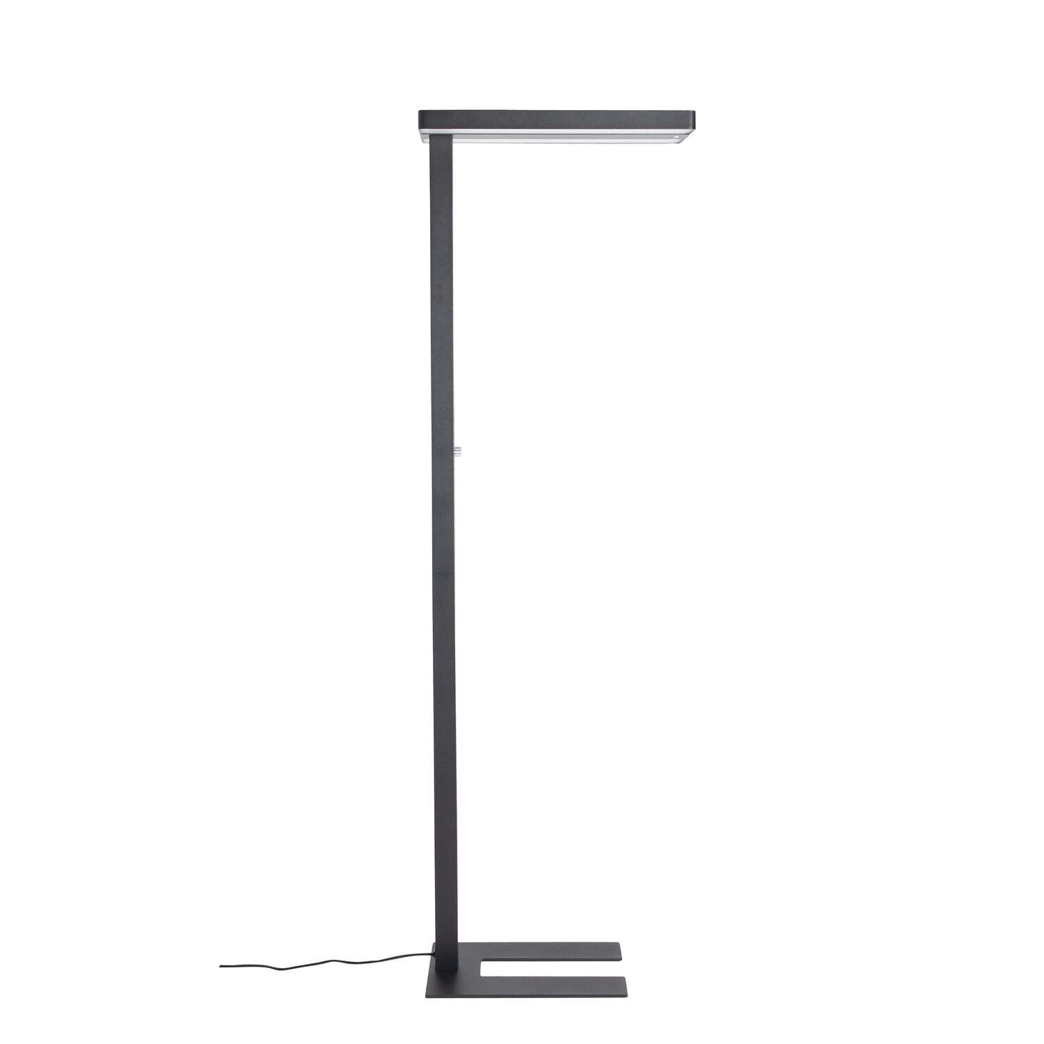 MAUL LED-Stehleuchte Juvis – Bewegungssensor, Tageslichtsensor, dimmbar – 4000 K – 13'060 lm – schwarz