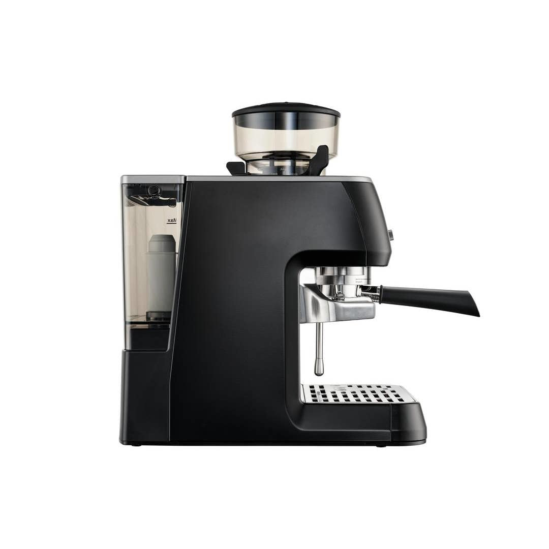 Solis Grind & Infuse Perfetta 980.69 Siebträgermaschine – 16 bar, 2,6 l, 250 g, mit Mahlwerk, Schwarz