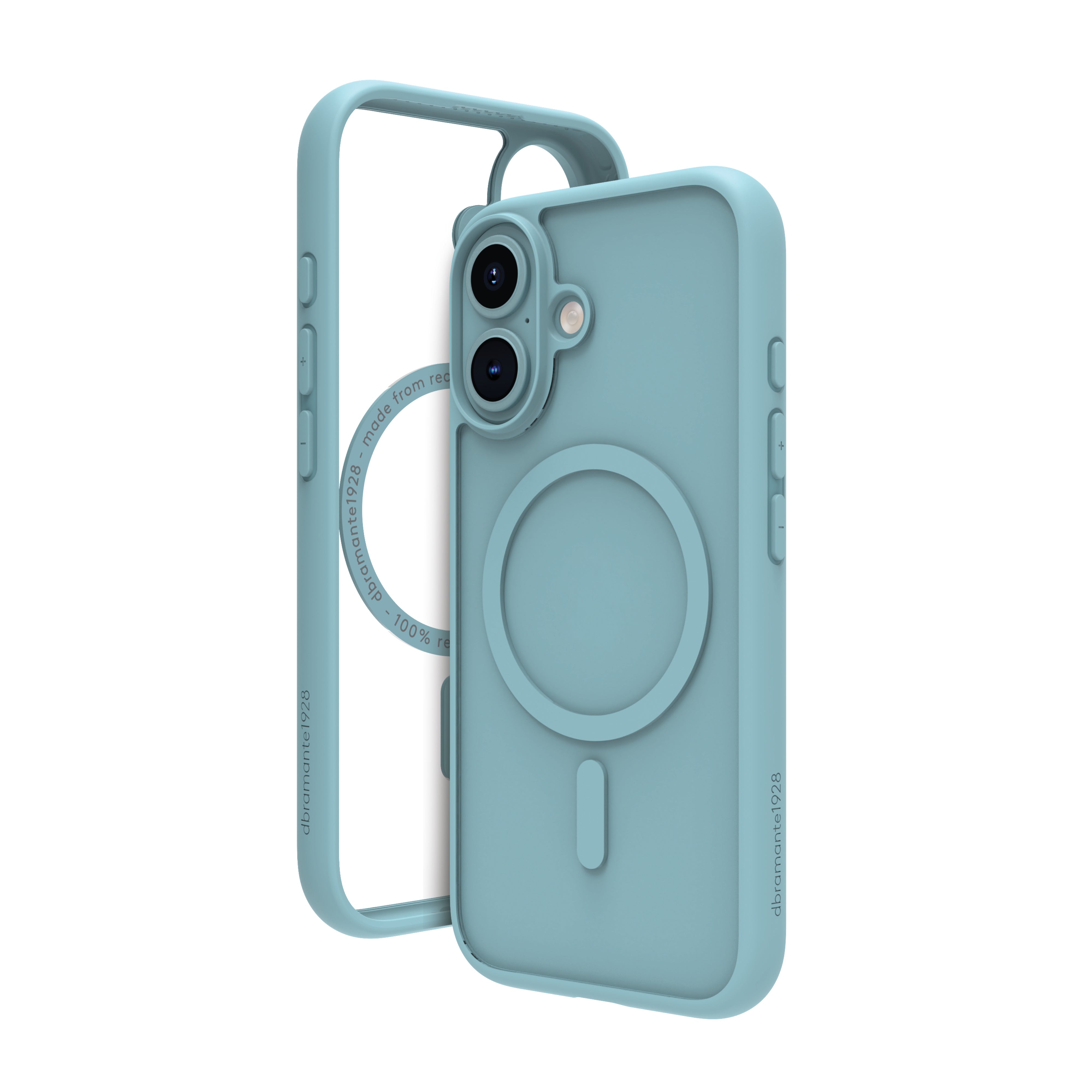 dbramante1928 Grenen Backcover – für Apple iPhone 16 Plus, MagSafe, Kunststoff, Grün, bis 2 m sturzsicher