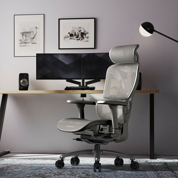 ThunderX3 Konferenzstuhl Xtc-Mesh – Grau