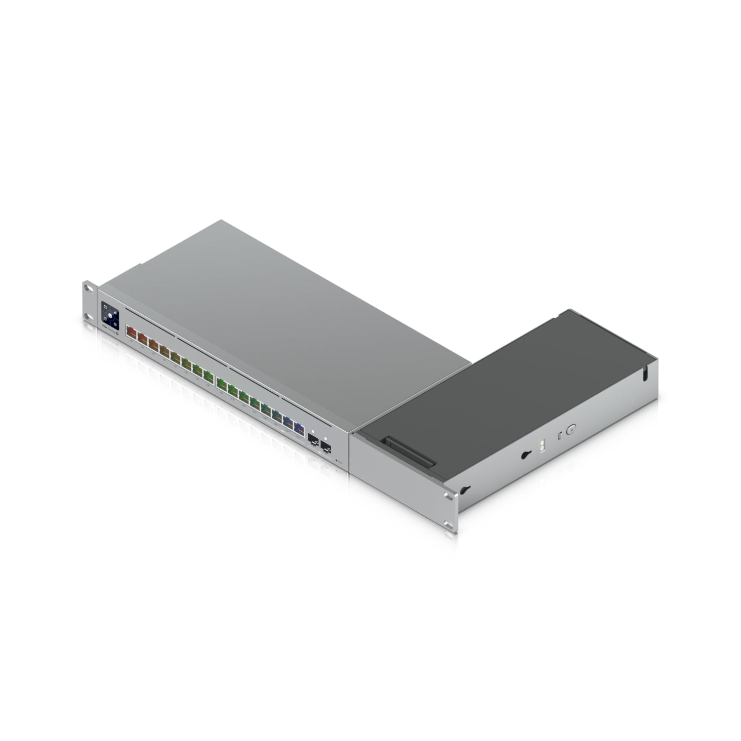 Ubiquiti UACC-Pro-Max-16-RM – Montagehalterung – für USW-Pro-Max-16, USW-Pro-Max-16-PoE (180W), Schwarz